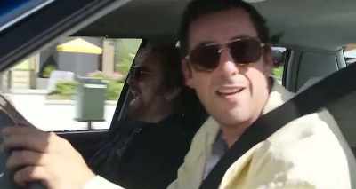 ...who's blandly handsome, - Sandy Wexler