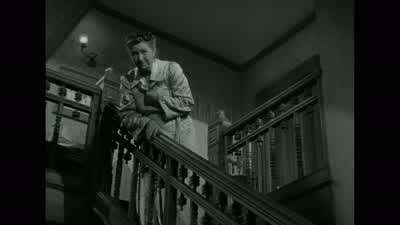 Who's down there with youIt's George Bailey motherGeorge Bailey What's he wantI don't knowWhat do you wantMe Not a thingI just came in to get warmHe's making violent love to me mother - It's a Wonderful Life