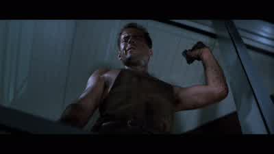 Who's driving this car, Stevie Wonder? - Die Hard