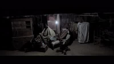 WHO'S EVER DOWN THERE, I'M GONNA LOCK YOU IN NOW! - The Conjuring