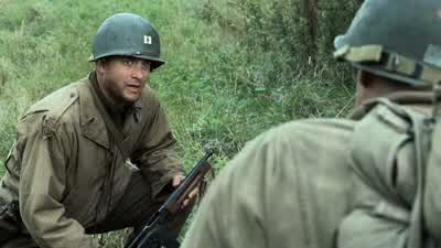 Who's going leftl'll do itl'll go left - Saving Private Ryan