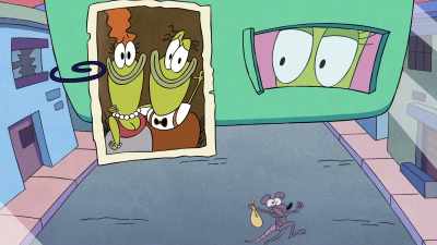 Who's got little tadpole tootsies? - Rocko's Modern Life: Static Cling