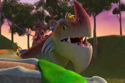 Who's nibbling on my tail?
Doesn't anyone teach manners anymore? - Dragons: Rescue Riders