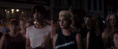Who's ready to show this psycho
that we are not afraid?! - Tragedy Girls