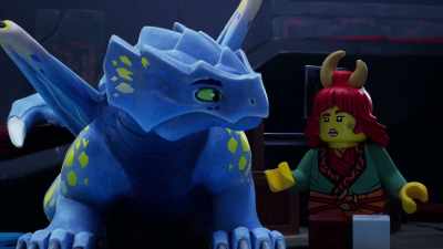 -Who's he talking about?
-[Riyu growls] - LEGO Ninjago: Dragons Rising