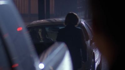 Who's that, in
Agent Scully's car? - The X-Files