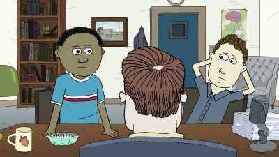 - Who's the principal now,
bitch? - Ten Year Old Tom
