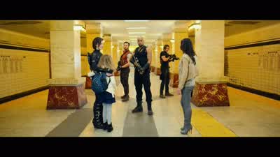 Who's thisl'm BeckyHi BeckyThis is my momYour momLong story - Resident Evil: Retribution