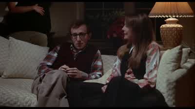 Don't put it on me I don't want to put a wad of white powder in my noseThere's the nasal membraneYou never want to try anything new How can you say thatI said you I and that girl from acting class should sleep togetherThat's sick I know it's sick but it's - Annie Hall