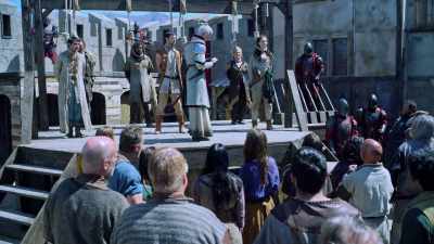 Whose neck shall I stretch
to get you to cooperate? - The Outpost