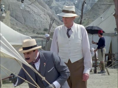 Whose tent is this, Hastings? - Agatha Christie's Poirot