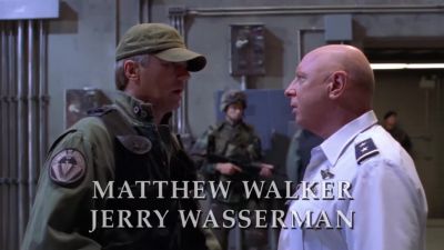 Why are you back so early? You were
supposed to study that weather device. - Stargate SG-1