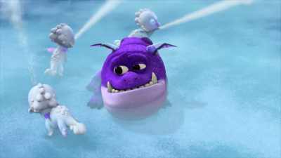 Why are they blasting
all this ice and snow for no reason? - Dragons: Rescue Riders: Huttsgalor Holiday