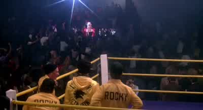 Why are they carrying himHe's walking - Rocky III