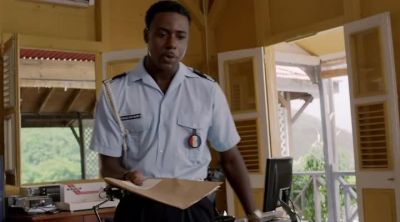 Why are you checking up on this? - Death in Paradise
