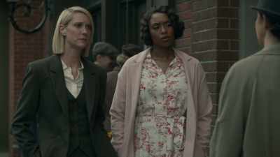 - Why are your fencing shoes - Frankie Drake Mysteries