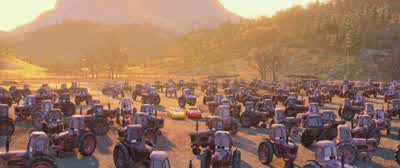 Why are we in a field sneak through that window what is that mean? - Cars 3