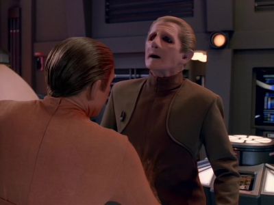 Why are you protecting these solids?
You don't belong with them. - Star Trek: Deep Space Nine