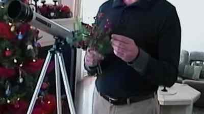 Why are you putting
a garland on your telescope? - Unwrapping Christmas: Lily's Destiny