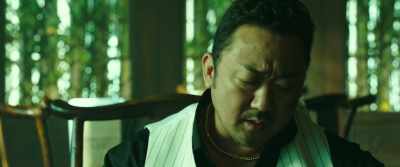 Why are you ruining
this nice lunch? - The Gangster, the Cop, the Devil