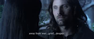 Why are you saying this? - The Lord of the Rings: The Two Towers