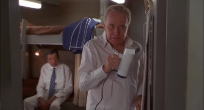 Why are you sterilizing your trousers I'm steaming them - Out to Sea