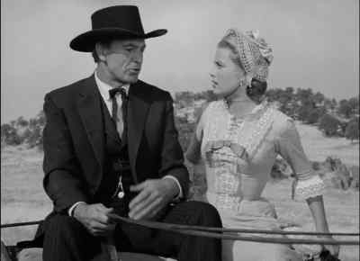 - Why are you stopping?
- It's no good. I've got go back, Amy. - High Noon