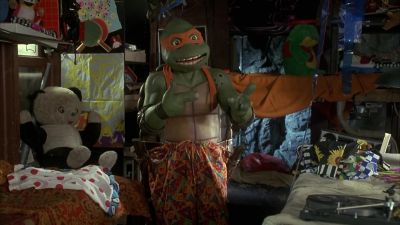 Why are you wearing shorts - Teenage Mutant Ninja Turtles III
