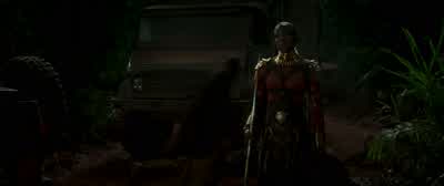 You froze. - Black Panther