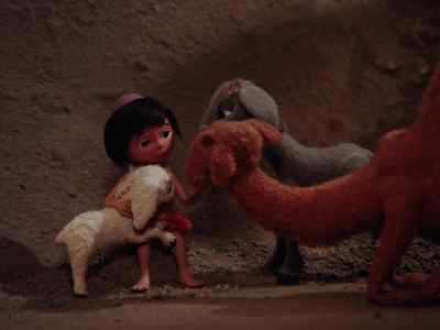 Why are you so sad, my son?
Today is a day for rejoicing. - The Little Drummer Boy Book II