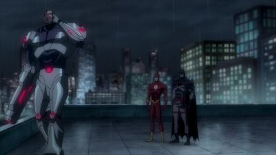Why aren't you telling him about me and the timeline - Justice League: The Flashpoint Paradox