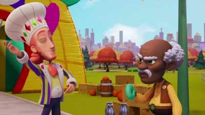 Why aren't those booths set up? - Strawberry Shortcake and the Beast of Berry Bog