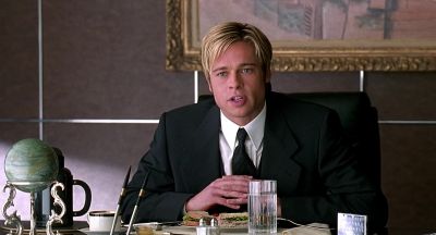 Bill why at this junctureare you letting yourself be so concerned by business matters'Cause I don't want anybody buying up my life's workTurning it into something it wasn't meant to beA man wants to leave something behind He wants it left behind the way - Meet Joe Black