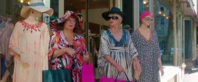 Why can't we go anywhere in the
world without knowing someone? - Absolutely Fabulous: The Movie