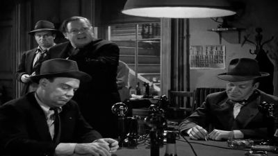 Why can't you hang this guy at 5 o'clock instead of 7 - His Girl Friday