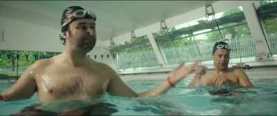 Why can't you take this
seriously, huh? Bloody kids. - Swimming with Men