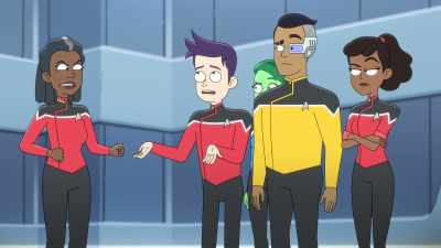 Why couldn't it have just been
a job for, like, the Enterprise, - Star Trek: Lower Decks