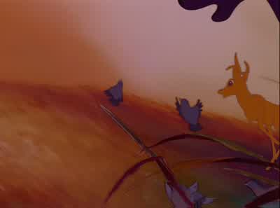 What happened Mother Why did we all runMan was in the forest - Bambi