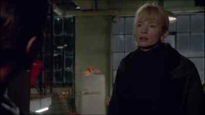 - Why did you bar the door?
- I was scared. - Never Talk to Strangers
