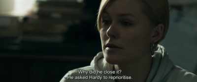 - Why did he close it?
- He asked Hardy to reprioritise. - The Marco Effect