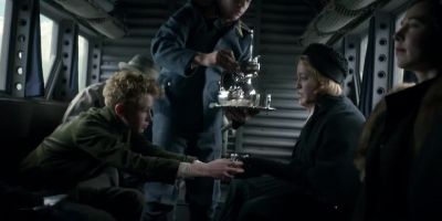 Why did we do this? I hate flying.
We should have gone by train. - The Crown