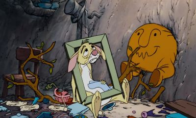 Why did I ever invite that bear to lunch - The Many Adventures of Winnie the Pooh