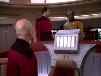 - Why did you lock the door?
- Why shouldn't I? - Star Trek: The Next Generation