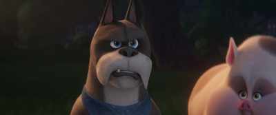 Why didn't you block me
with some freeze heat - DC League of Super Pets