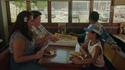 - Why didn't Bob come in?
- It's a family breakfast. - Young Rock