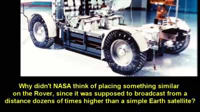 Why didn't NASA
to put something like this on the rover, - American Moon