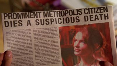 Why didn't you tell me
they found her last night? - Smallville