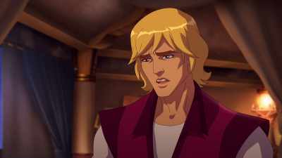 Why didn't you tell me
you were dying, Dad? - Masters of the Universe: Revolution