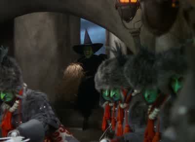 Well. Ring around the rosie, a pocket full of spears. Thought you'd be pretty foxy, didn't you? The - The Wizard of Oz