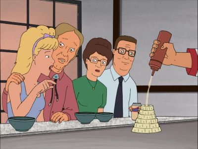 Why do they call that
an onion volcan...? - King of the Hill